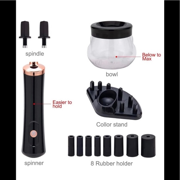 2 in 1 Electric Makeup Brush Cleaner/Dry - Picture 2 of 6